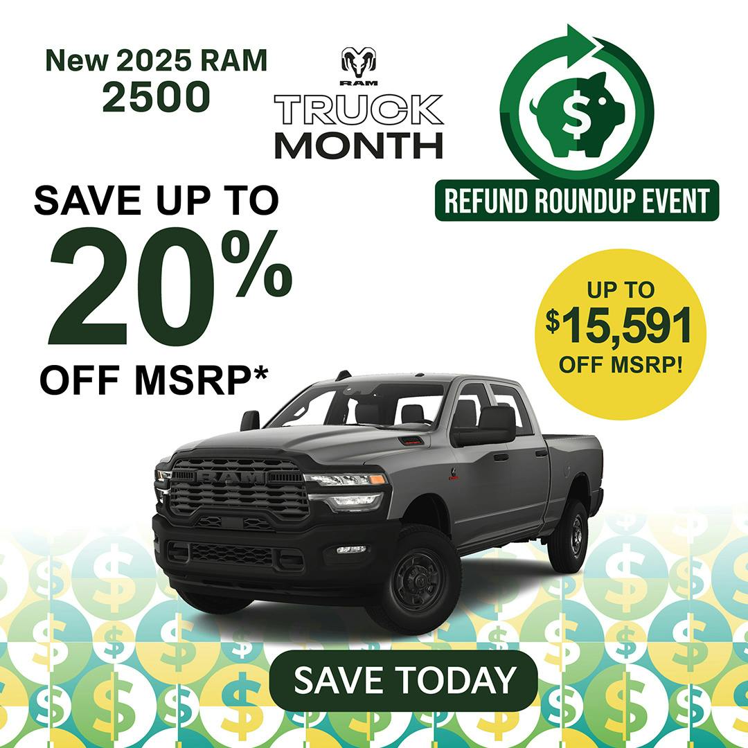 New 2025 Ram 2500 | Jack CDJR