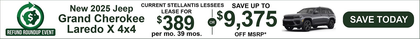 New 2025 Jeep Grand Cherokee Laredo X 4×4