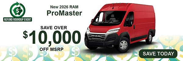 New 2026 Ram ProMaster 1500 | Jack CDJR