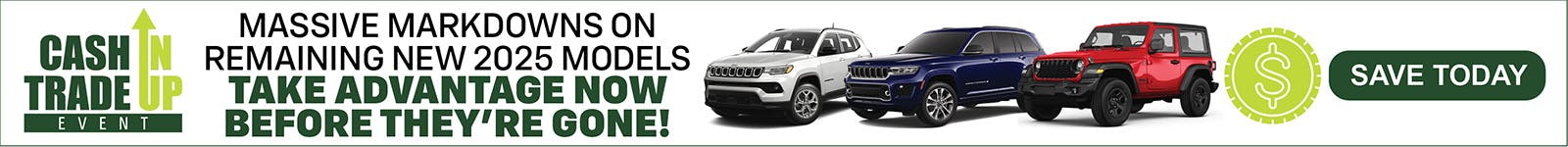 Massive Markdowns on Remaining New 2025 Models | Jack CDJR