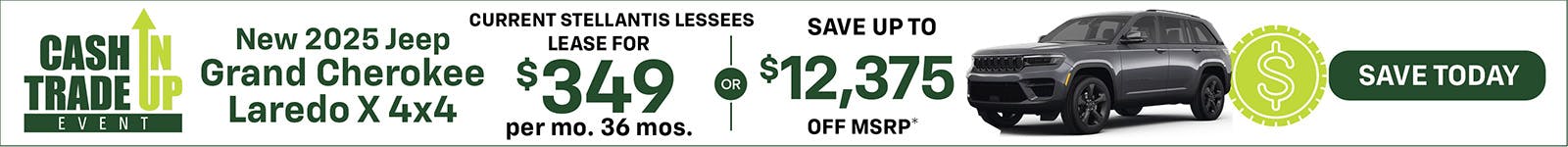 New 2025 Jeep Grand Cherokee Laredo X 4×4
