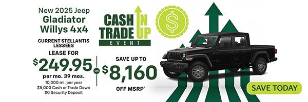 New 2025 Jeep Gladiator Willys 4×4 | Jack CDJR