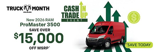 New 2026 RAM ProMaster 3500 | Jack CDJR