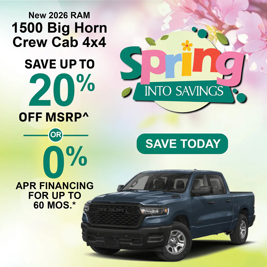 New 2026 Ram 1500 Big Horn Crew Cab 4×4 | Jack CDJR