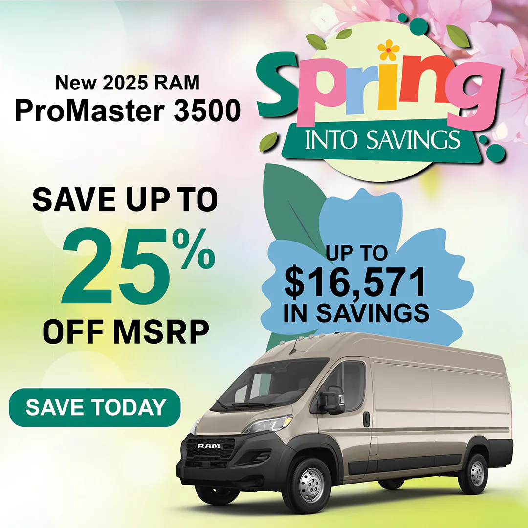 New 2025 Ram ProMaster 3500 | Jack CDJR