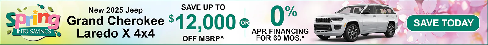 New 2025 Jeep Grand Cherokee Laredo X 4×4
