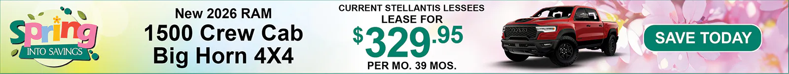 New 2026 Ram 1500 Crew Cab Big Horn 4×4