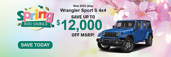 New 2025 Jeep Wrangler Sport S 4×4 | Jack CDJR