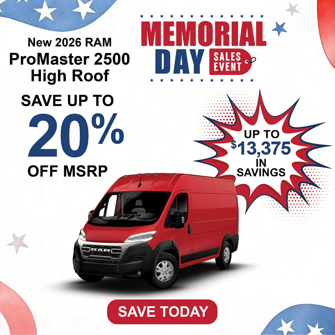 New 2026 Ram ProMaster 2500 High Roof | Jack CDJR