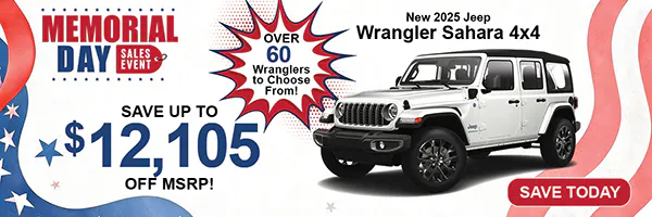 New 2025 Jeep Wrangler Sahara 4×4 | Jack CDJR
