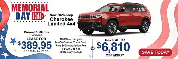 New 2026 Jeep Cherokee Limited 4×4 | Jack CDJR