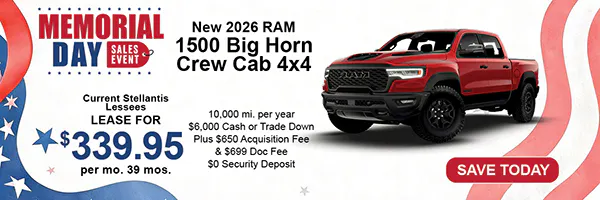 New 2026 Ram 1500 Big Horn Crew Cab 4×4 | Jack CDJR