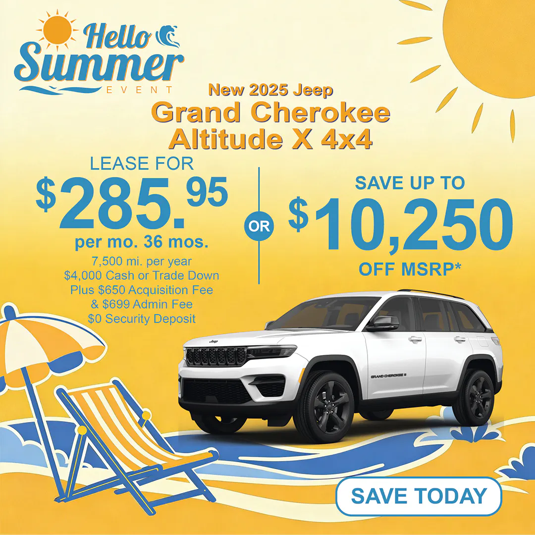 New 2025 Jeep Grand Cherokee Altitude X 4×4 | Jack CDJR