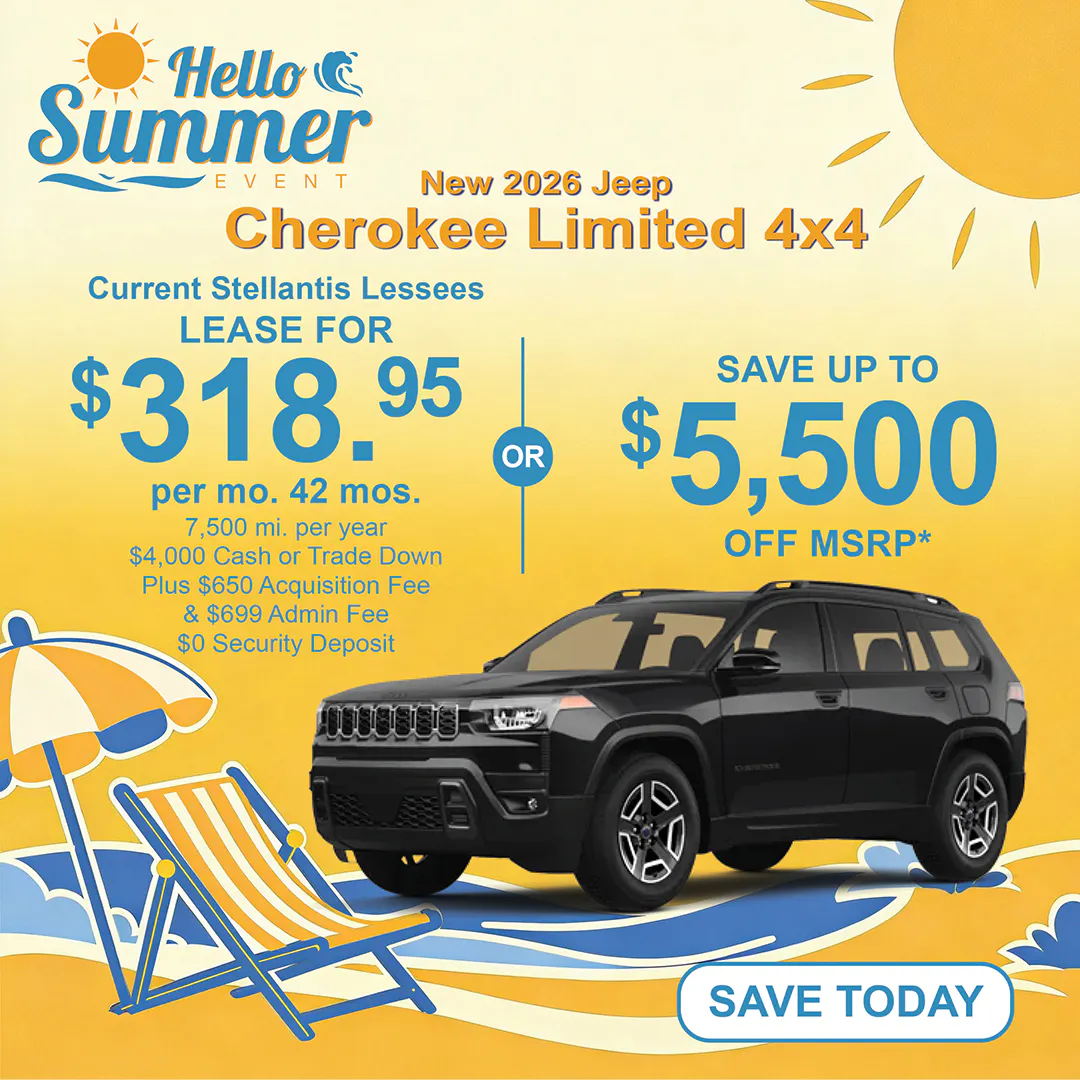 New 2026 Jeep Cherokee Limited 4×4 | Jack CDJR