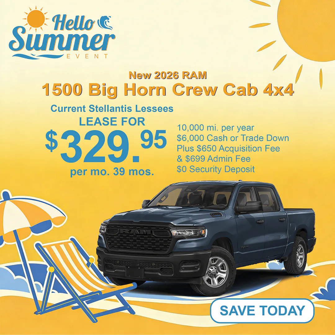 New 2026 Ram 1500 Big Horn Crew Cab 4×4 | Jack CDJR