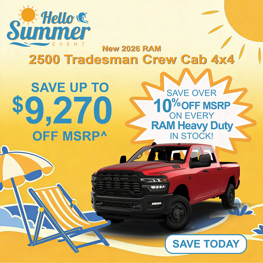 New 2026 Ram 2500 Tradesman Crew Cab 4×4 | Jack CDJR