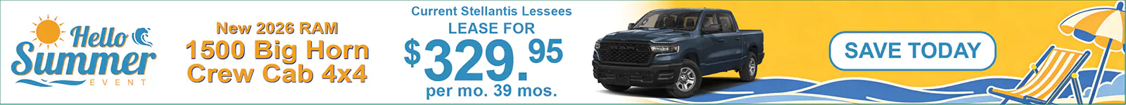 New 2026 Ram 1500 Big Horn Crew Cab 4×4