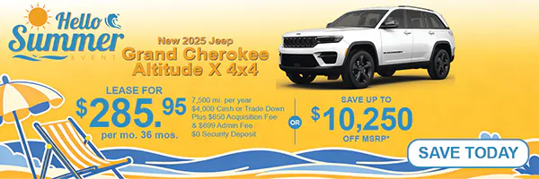 New 2025 Jeep Grand Cherokee Altitude X 4×4 | Jack CDJR