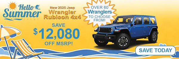 New 2025 Jeep Wrangler Rubicon 4×4 | Jack CDJR