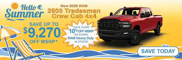 New 2026 Ram 2500 Tradesman Crew Cab 4×4 | Jack CDJR