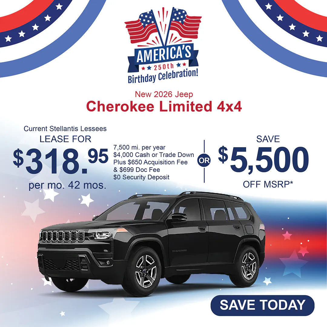 New 2026 Jeep Cherokee Limited 4×4 | Jack CDJR