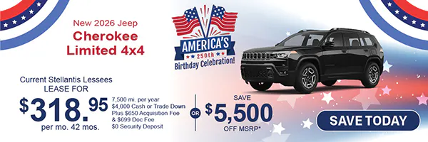 New 2026 Jeep Cherokee Limited 4×4 | Jack CDJR