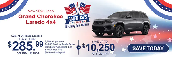 New 2025 Jeep Grand Cherokee Laredo 4×4 | Jack CDJR