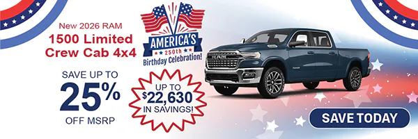 New 2026 Ram 1500 Limited Crew Cab 4×4 | Jack CDJR