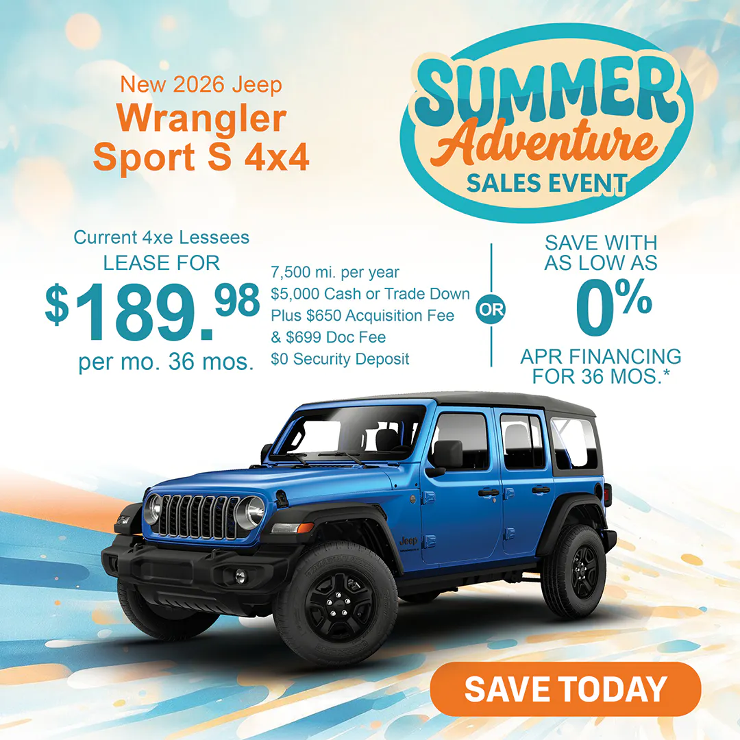 New 2026 Jeep Wrangler Sport S 4×4 | Jack CDJR