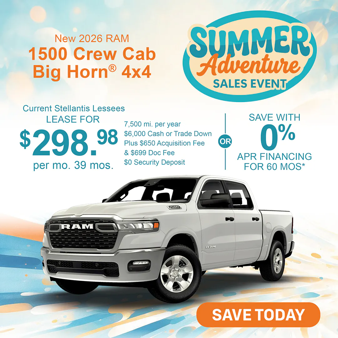 New 2026 Ram 1500 Crew Cab Big Horn 4×4 | Jack CDJR