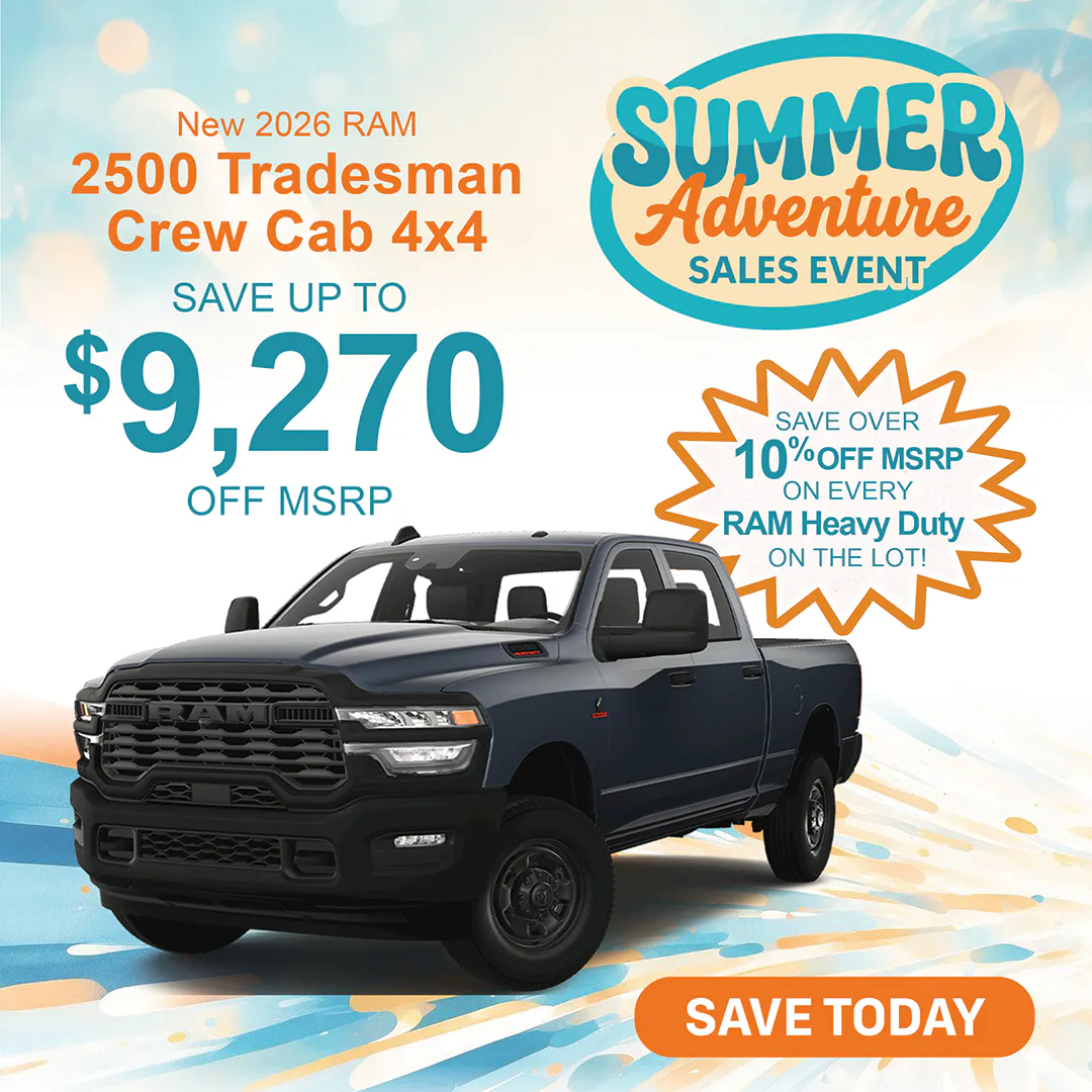 New 2026 Ram 2500 Tradesman Crew Cab 4×4 | Jack CDJR