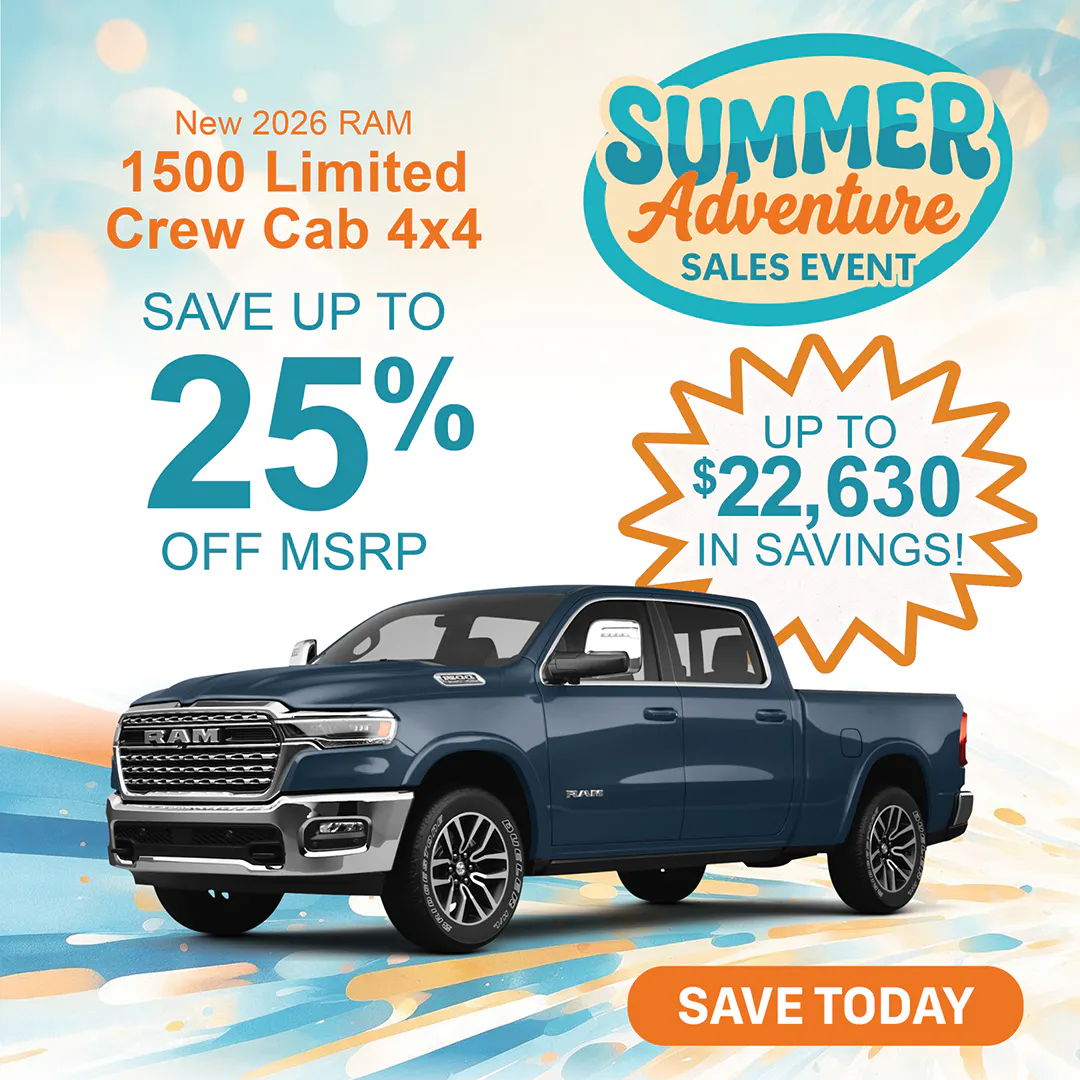 New 2026 Ram 1500 Limited Crew Cab 4×4 | Jack CDJR
