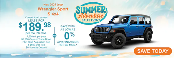 New 2026 Jeep Wrangler Sport S 4×4 | Jack CDJR