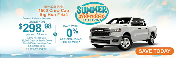 New 2026 Ram 1500 Crew Cab Big Horn 4×4 | Jack CDJR