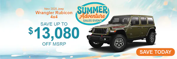 New 2025 Jeep Wrangler Rubicon 4×4 | Jack CDJR
