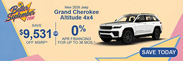 New 2026 Jeep Grand Cherokee Altitude 4×4 | Jack CDJR