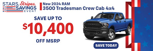 New 2024 Ram 3500 Tradesman Crew Cab 4×4 | Jack CDJR