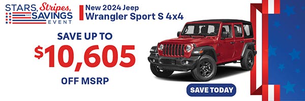 New 2024 Jeep Wrangler Sport S 4×4 | Jack CDJR