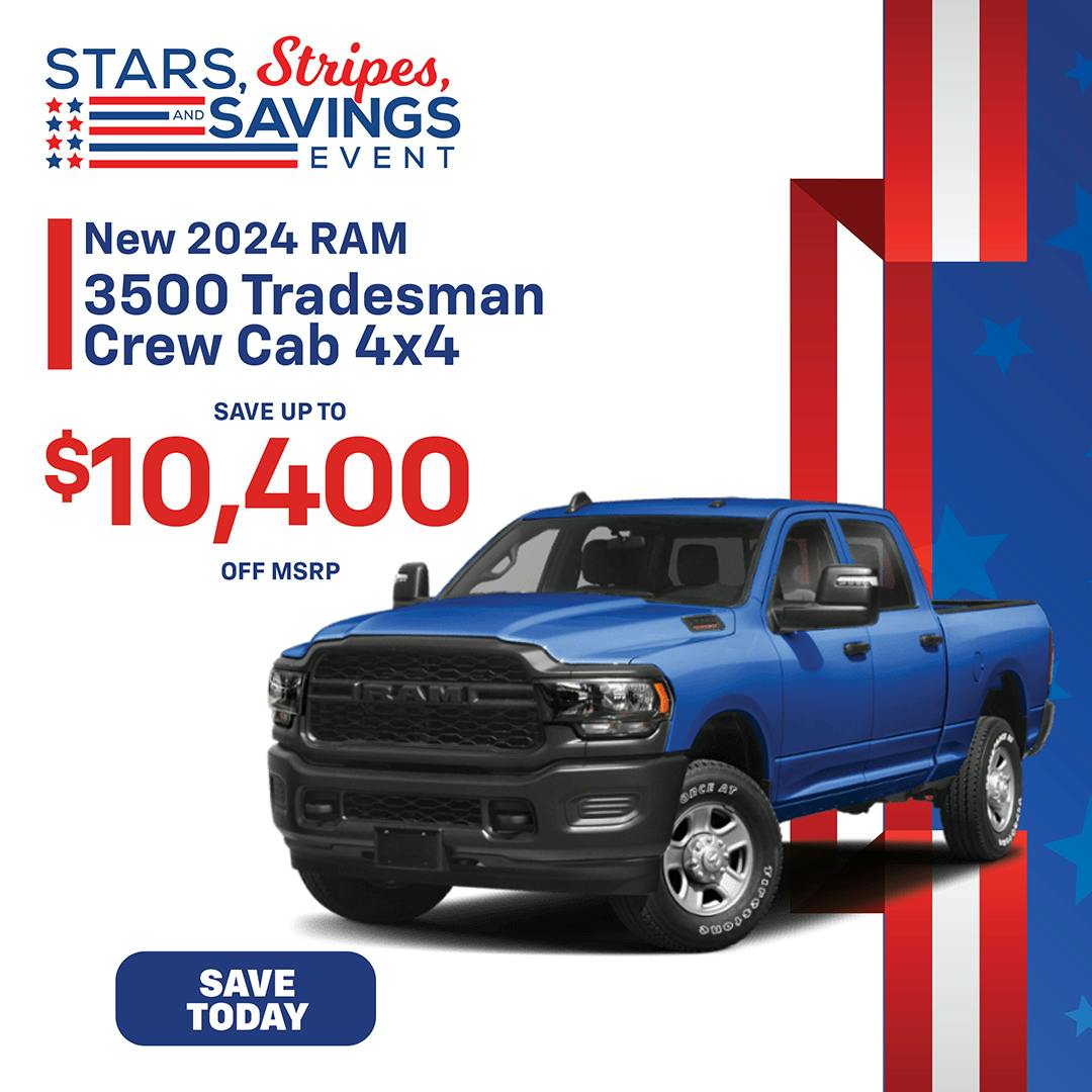 New 2024 Ram 3500 Tradesman Crew Cab 4×4 | Jack CDJR
