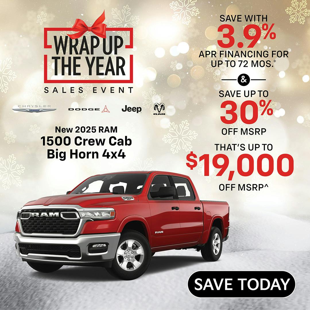 New 2025 Ram 1500 Crew Cab Big Horn 4×4 | Jack CDJR