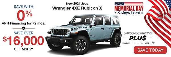New 2024 Jeep Wrangler 4xe Rubicon X | Jack CDJR