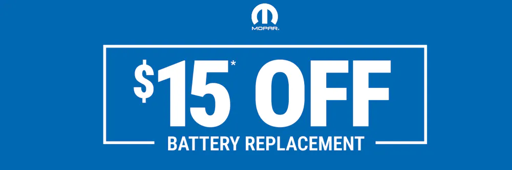 $15 Off Battery Replacement | Jacky Jones CDJR