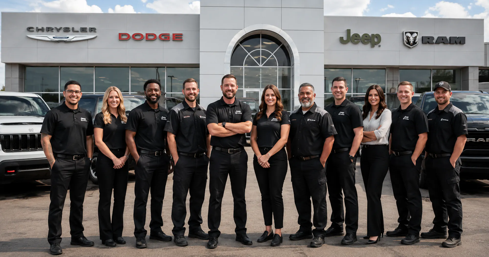 Chrysler Dodge Jeep Ram dealership banner