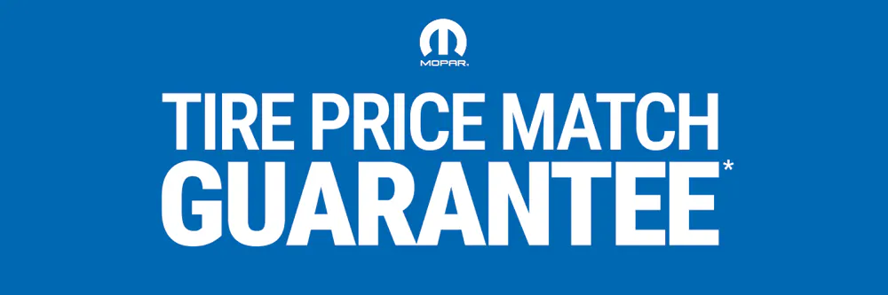 Tire Price Match Guarantee | Jacky Jones CDJR