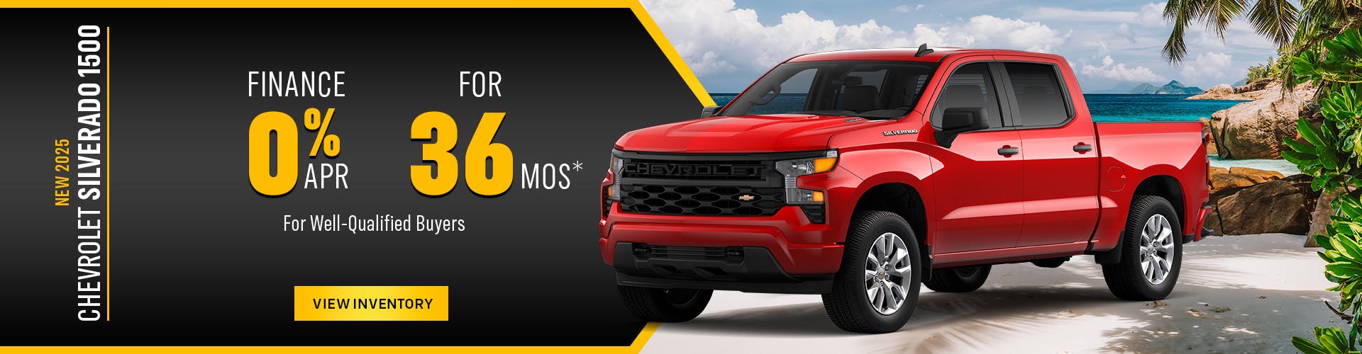 New 2025 Chevrolet Silverado Finance for 0% APR