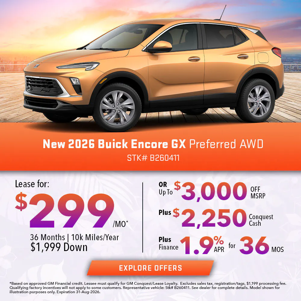 New 2026 Buick Encore GX Preferred AWD | Joyce Koons Buick GMC