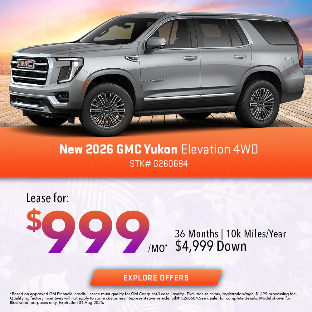 New 2026 GMC Yukon Elevation 4WD | Joyce Koons Buick GMC