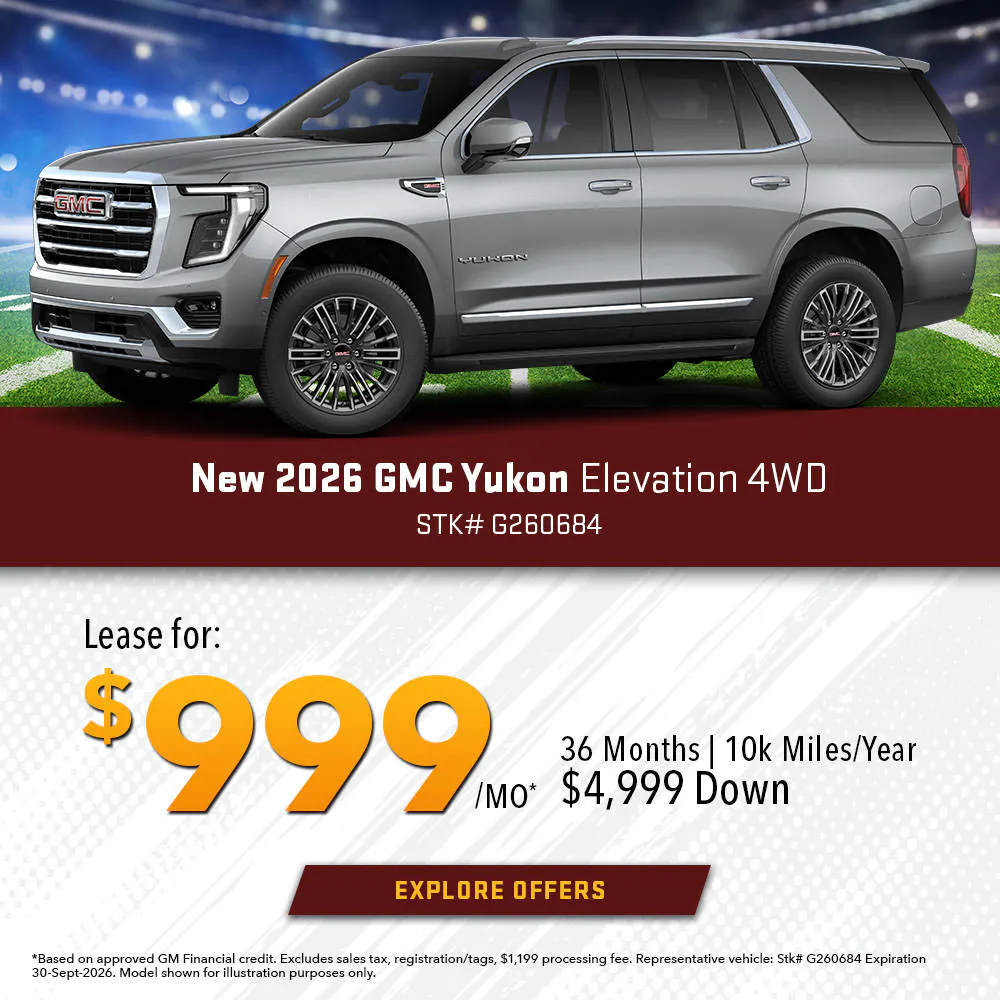 New 2026 GMC Yukon Elevation 4WD | Joyce Koons Buick GMC