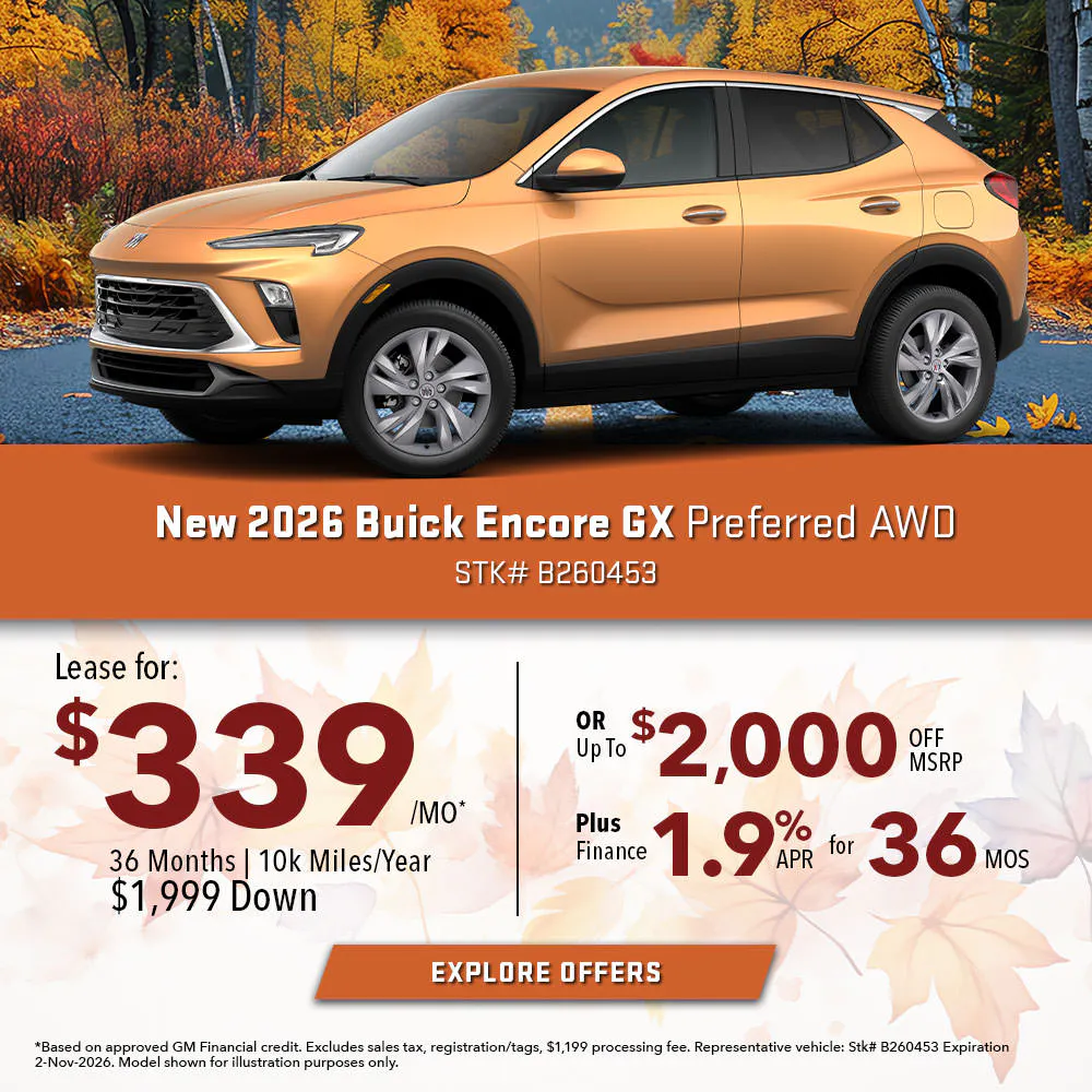 New 2026 Buick Encore GX Preferred AWD | Joyce Koons Buick GMC