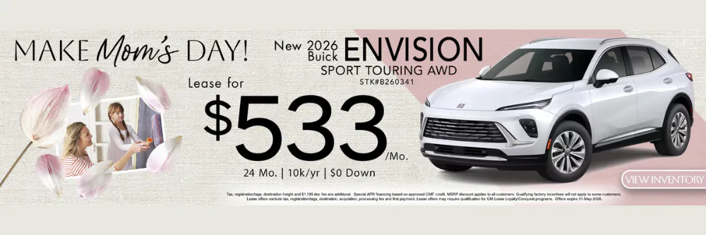 New 2026 Buick Envision | Joyce Koons Buick GMC